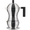 ALESSI Pulcina kanvica na kávu čierna 3 šálky ALESSI Pulcina kanvica na kávu čierna 3 šálky