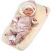 Llorens 74106 NEW BORN realistická bábätko so zvukmi a mäkkým látkovým telom 42