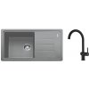 Set Franke Malta BSG 611-78/39 + Franke Active New FN 4089.901 šedý kameň 114.0395.154, 115.0653.398 Set Franke Malta BSG 611-78/39 + Franke Active New FN 4089.901 šedý kameň 114.0395.154, 115.0653.398