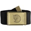 Fjällräven Canvas Brass Belt čierna Fjällräven Canvas Brass Belt čierna