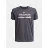 Under Armour UA Tech Split Wordmark SS Šedá