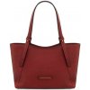 Tuscany Leather Dámska kožená taška Libra | červená 2562_1_4 Tuscany Leather Dámska kožená taška Libra | červená 2562_1_4