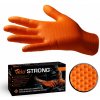 VELO STRONG GRIP Pevné nitrilové pracovné rukavice s pevným úchopom, veľ.XL, oranžové,50ks VELO STRONG GRIP Pevné nitrilové pracovné rukavice s pevným úchopom, veľ.XL, oranžové,50ks