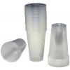 Plastový kelímok 300 ml, transparentný, 100 ks Plastový kelímok 300 ml, transparentný, 100 ks