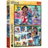 Trefl Lilo & Stitch Šťastný život Stitche 2x 200 dielov Trefl Lilo & Stitch Šťastný život Stitche 2x 200 dielov