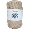 Špagát Macrame Rope 5 MM Svetlo hnedá 768 Špagát Macrame Rope 5 MM Svetlo hnedá 768