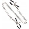 SCALA Adjustable Clamps with Chain Silver