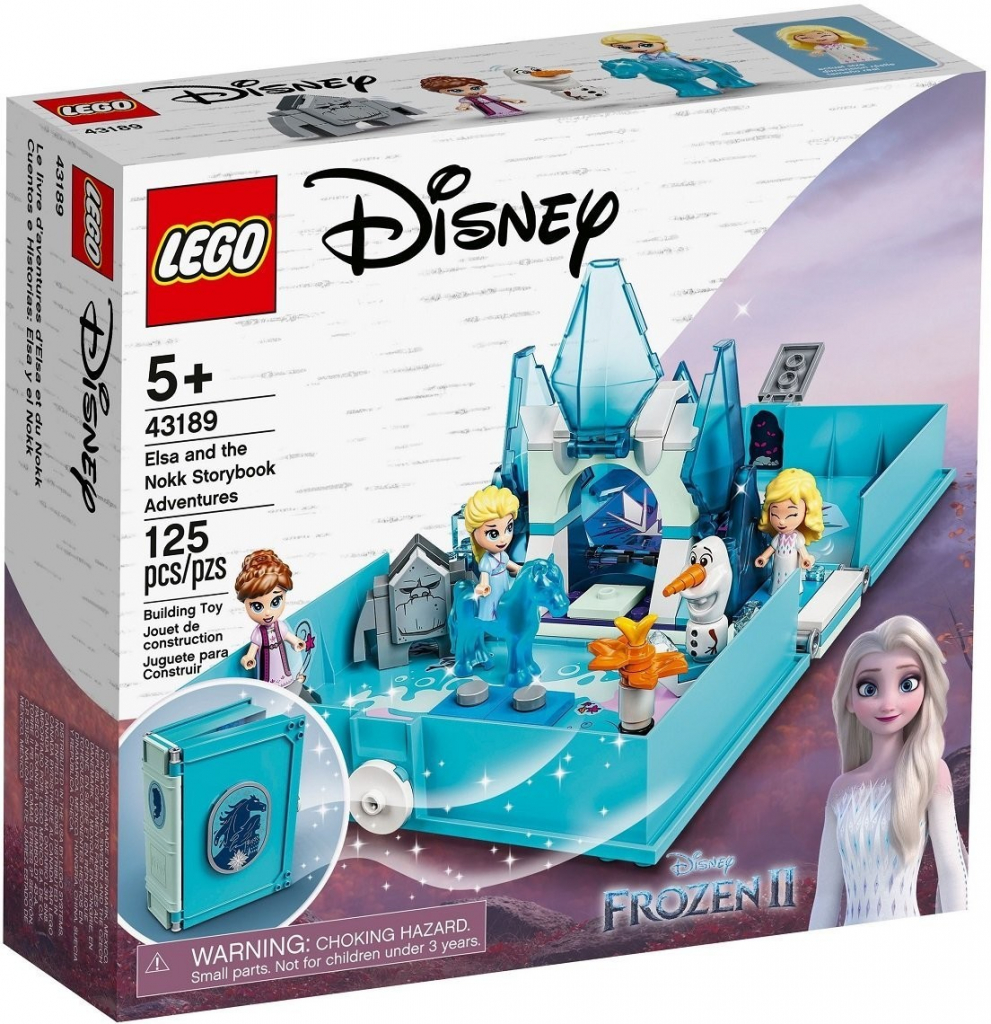 LEGO® Disney 43189 Elsa a Nokk a ich rozprávková kniha dobrodružstiev