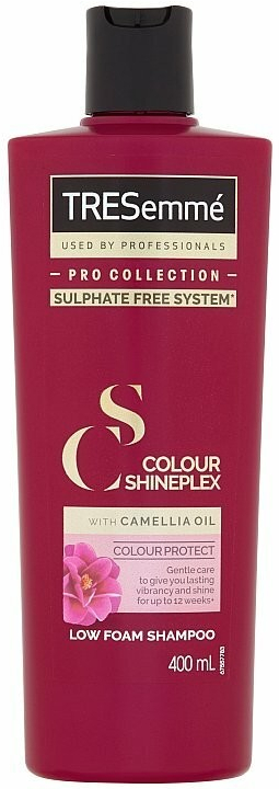 TRESemmé Colour ShinePlex málo peniaci šampón 400 ml