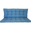 Nábytek PEGAS Polstr na zahradní houpačku 140 cm - látka tyrkysový melír Nábytek PEGAS Polstr na zahradní houpačku 140 cm - látka tyrkysový melír