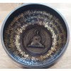 Tibetská zdobená mísa 717g Buddha Tibetská zdobená mísa 717g Buddha