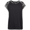 Ladies Contrast Raglan Tee - black/darkcamo L Ladies Contrast Raglan Tee - black/darkcamo L