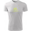 GO - Fluo cyklista malý - Pánske tričko Fantasy športové - 2XL ( Biela ) GO - Fluo cyklista malý - Pánske tričko Fantasy športové - 2XL ( Biela )