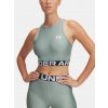 Dámske tielko Under Armour HeatGear Rib Tank Zelená XL Dámske tielko Under Armour HeatGear Rib Tank Zelená XL