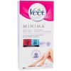 Veet Minimá Hypoallergenic Wax Strips Legs depilačné voskové pásiky na nohy a telo 12 ks