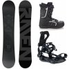 Raven Solid steel snowboard + Raven RAGE Fastec FT360 black viazanie + Raven Target obuv - 156 cm wide + L (EU 41-44) - černé Raven Solid steel snowboard + Raven RAGE Fastec FT360 black viazanie + Raven Target obuv - 156 cm wide + L (EU 41-44) - černé