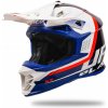 UFO INTREPID 2024 Motokrosová prilba Modro-biela - XL UFO INTREPID 2024 Motokrosová prilba Modro-biela - XL