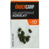 UnderCarp Helikoptérové korálky Zelené 10ks