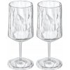 Pohár na víno Koziol Club, priehľadný, 300 ml, 2 ks Pohár na víno Koziol Club, priehľadný, 300 ml, 2 ks
