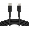 Belkin CAA003bt2MBK BOOST Lightning a. USB-C, 2m, černý Belkin CAA003bt2MBK BOOST Lightning a. USB-C, 2m, černý