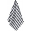 Casafina by Costa Nova Utierka 70x50cm, set 2ks, STRIPES, Black|Casafina Casafina by Costa Nova Utierka 70x50cm, set 2ks, STRIPES, Black|Casafina