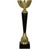 Pohár čierno-zlatý - 28 cm Pohár čierno-zlatý - 28 cm