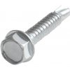 KP Samorezná samovrtná skrutka TEX 6,3 x 38 mm DIN 7504K 6-hranný s golierom, pozinkovaná KP Samorezná samovrtná skrutka TEX 6,3 x 38 mm DIN 7504K 6-hranný s golierom, pozinkovaná