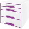 LEITZ Zásuvkový box Leitz WOW purpurový (ES521462) LEITZ Zásuvkový box Leitz WOW purpurový (ES521462)