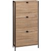 5five botník ALIAJ, 3 přihrádky, 63,2 x 24 x 122 cm 5five botník ALIAJ, 3 přihrádky, 63,2 x 24 x 122 cm