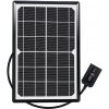 Mobilný solárny panel s USB nabíjačkou 6W Mobilný solárny panel s USB nabíjačkou 6W