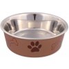 TRIXIE nerezová miska - plastový povrch 14 cm 400 ml