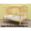 Alenka postýlka Scarlett 120x60 vyndavací příčky přírodní borovice Alenka postýlka Scarlett 120x60 vyndavací příčky přírodní borovice