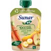Sunar BIO ovocno-zeleninová kapsička jablko, banán, mrkva 4m+ 100 g Sunar BIO ovocno-zeleninová kapsička jablko, banán, mrkva 4m+ 100 g