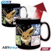 ABYstyle Hrnček Pokémon Eevee Evolution,meniaci sa 460 ml ABYstyle Hrnček Pokémon Eevee Evolution,meniaci sa 460 ml