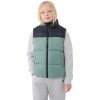 Chlapčenská vesta 4F JUNIOR-VEST JACKET-JWSS25TVJAM208-41S-GREEN Zelená 128 2025 Chlapčenská vesta 4F JUNIOR-VEST JACKET-JWSS25TVJAM208-41S-GREEN Zelená 128 2025