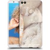 Picasee silikónový čierny obal pre Huawei P Smart - Cream marble Picasee silikónový čierny obal pre Huawei P Smart - Cream marble