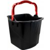 Vedro čierne 25L – červené rozlíšenie rúčky Vedro čierne 25L – červené rozlíšenie rúčky