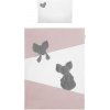 6-dielne posteľné obliečky Belisima Mouse 90/120 ružové 6-dielne posteľné obliečky Belisima Mouse 90/120 ružové