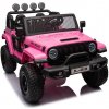 JOKO Elektrické Autíčko Jeep OFF-ROAD 3.0, penové kolesá 4x4, Dvojmiestne kožené sedadlo, ružové JOKO Elektrické Autíčko Jeep OFF-ROAD 3.0, penové kolesá 4x4, Dvojmiestne kožené sedadlo, ružové