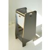 BabyWood Učiaca veža Kitchen Helper comfort safe grey BabyWood Učiaca veža Kitchen Helper comfort safe grey