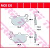 TRW brzdove platničky TRW MCB520 TRW brzdove platničky TRW MCB520