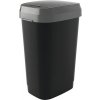 KIS Dual Swing bin 0306 antracit 50 l, veľkosť L