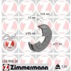 Brzdový bubon OTTO ZIMMERMANN 230.1910.20 Brzdový bubon OTTO ZIMMERMANN 230.1910.20
