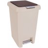 Plastový odpadkový kôš Orion 30l béžový Plastový odpadkový kôš Orion 30l béžový