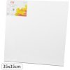 SISI 137388 Maliarske plátno na papierovej doske 35x35 cm, biela SISI 137388 Maliarske plátno na papierovej doske 35x35 cm, biela