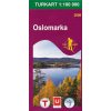 mapa Oslomarka 1:100 t. (č.2718) mapa Oslomarka 1:100 t. (č.2718)