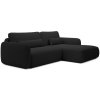 Wilsondo Rohová rozkladacia sedačka Lossa - čierna Strana: Pravá Wilsondo Rohová rozkladacia sedačka Lossa - čierna Strana: Pravá