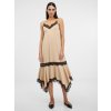 ORSAY Svetlo hnedé dámske midi šaty 42 ORSAY Svetlo hnedé dámske midi šaty 42