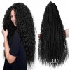 Africké Vlasy Brazilian Braids kučeravé čierne #1B 70cm Africké Vlasy Brazilian Braids kučeravé čierne #1B 70cm