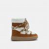 Moon Boot Dámske hnedo-biele snehule Moon Boot Ltrack Tube Shearling Moon Boot Dámske hnedo-biele snehule Moon Boot Ltrack Tube Shearling